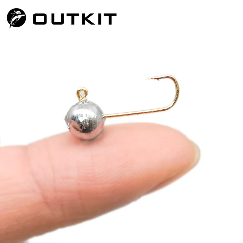 OUTKIT 10 個ミニジグヘッドフックロックフィッシュ露 - Fishing Hook Barbless のレビューと価格